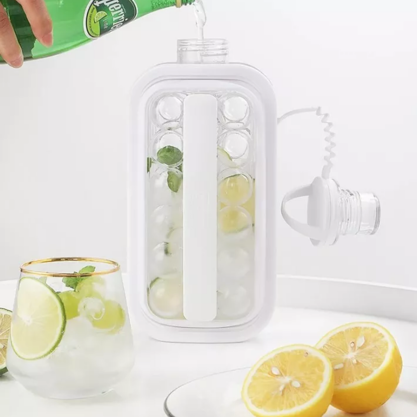 Botella Molde Para Hacer Bolas Hielo
