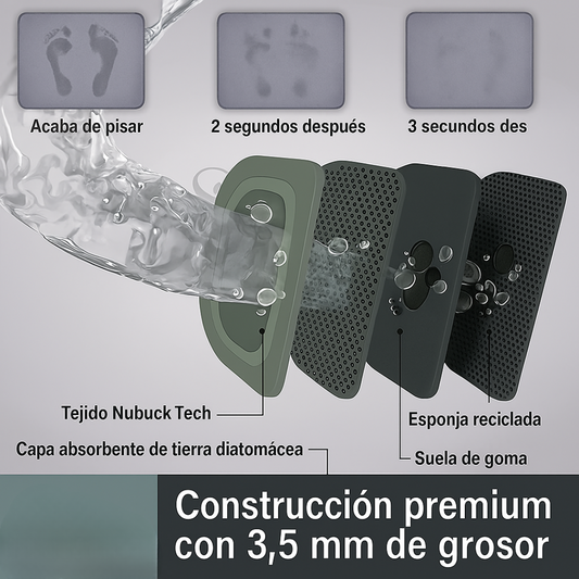 Alfombra De Baño Super Absorbente