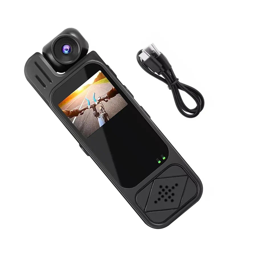 Videocámara Corporal 1080p Con Pantalla