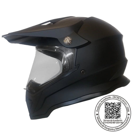 Casco GHB 819 Negro Matte XL
